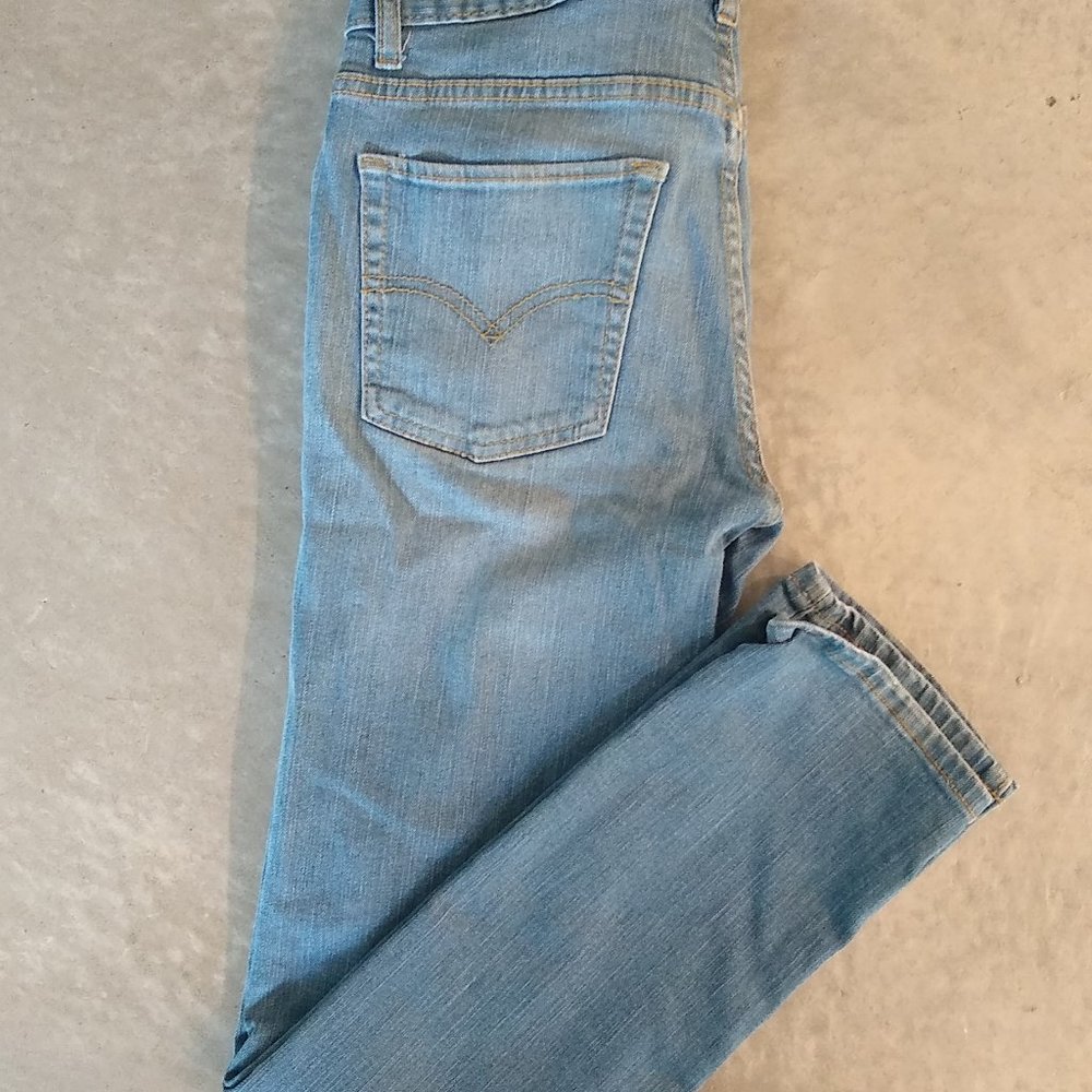 Light Blue Levi's Skinny Jeans